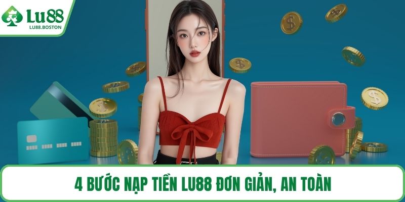 4 bước Nạp tiền LU88 đơn giản, an toàn