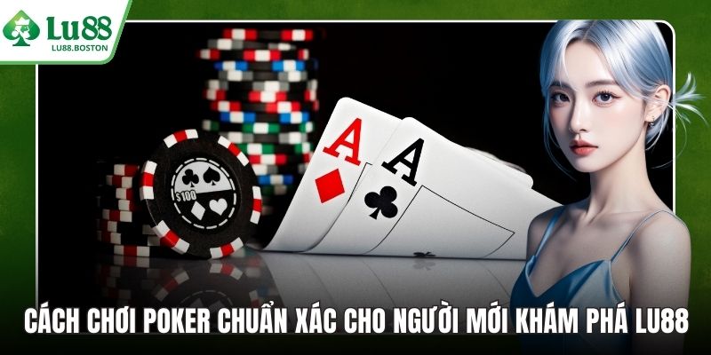 Cách Chơi Poker Chuẩn Xác Cho Người Mới Khám Phá LU88